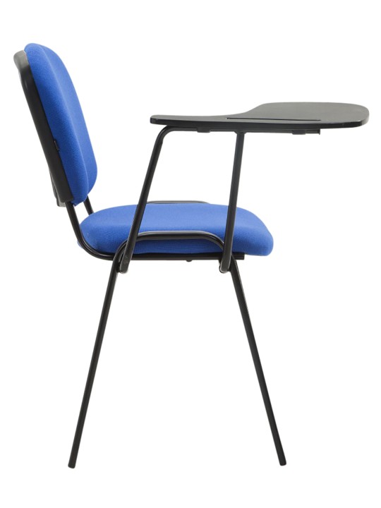 Set van 4 Ken stoelen met klaptafel stof, blauw Set van 4 Ken stoelen met klaptafel stof, blauw