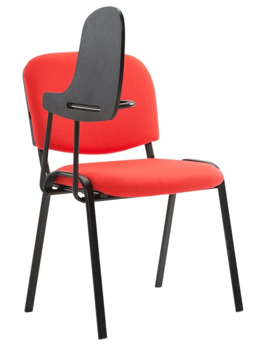 Set van 4 Ken stoelen met klaptafel stof, rood Set van 4 Ken stoelen met klaptafel stof, rood