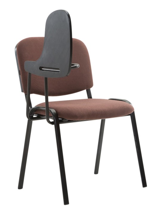 Set van 4 Ken stoelen met klaptafel stof, bruin Set van 4 Ken stoelen met klaptafel stof, bruin