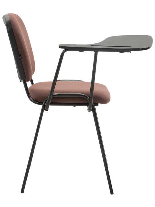 Set van 4 Ken stoelen met klaptafel stof, bruin Set van 4 Ken stoelen met klaptafel stof, bruin