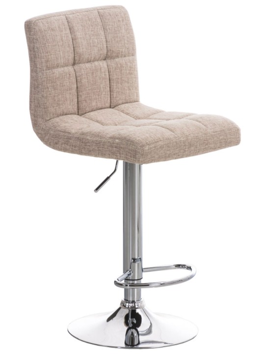 Set van 2 barkrukken Peru FABRIC C, crème