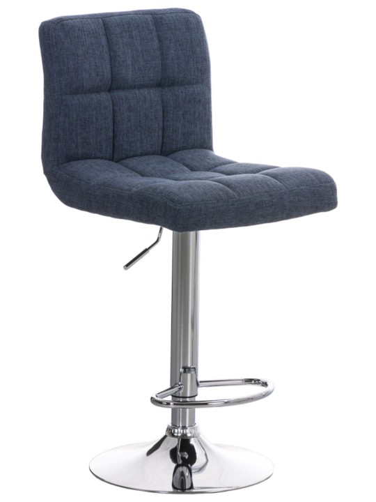 Set van 2 barkrukken Peru FABRIC C, blauw