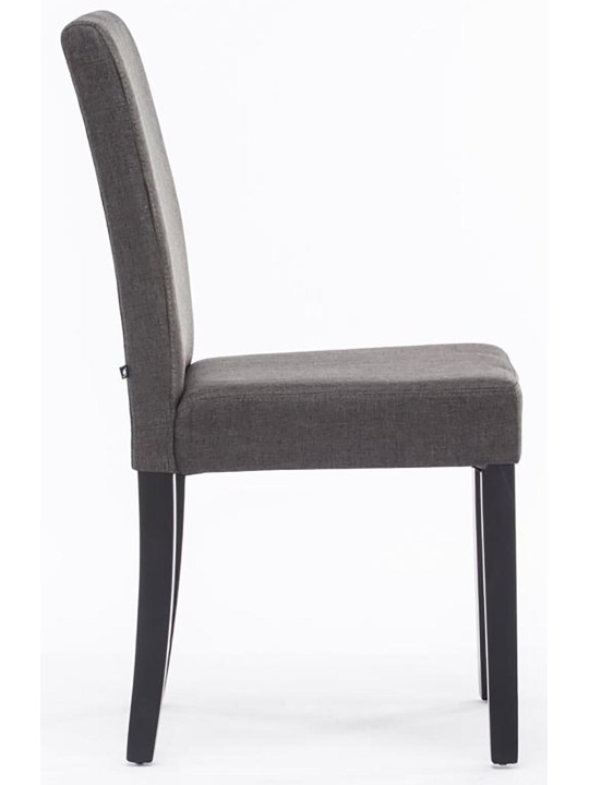 Eetkamerstoel Ina stof, donkergrijs Eetkamerstoel Ina stof, donkergrijs