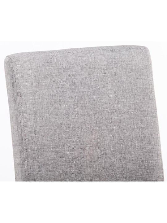 Eetkamerstoel Ina stof, lichtgrijs Eetkamerstoel Ina stof, lichtgrijs