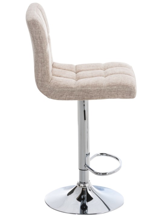 Set van 2 barkrukken Peru FABRIC C, crème