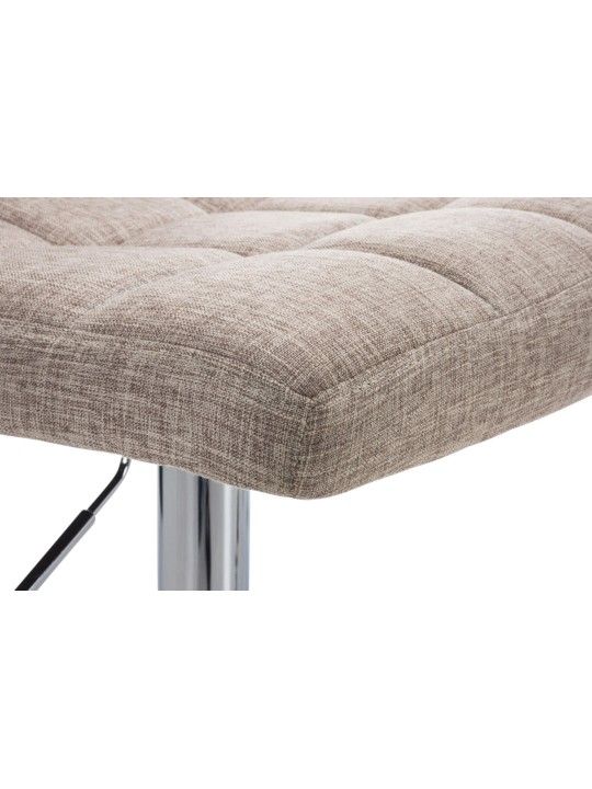 Set van 2 barkrukken Peru FABRIC C, crème