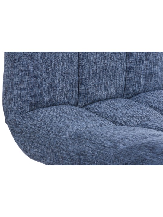 Set van 2 barkrukken Peru FABRIC C, blauw