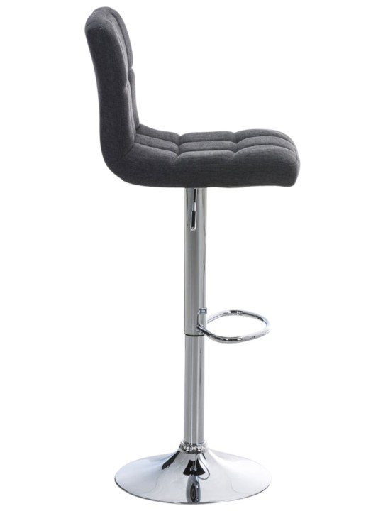 Set van 2 barkrukken Peru FABRIC C, donkergrijs