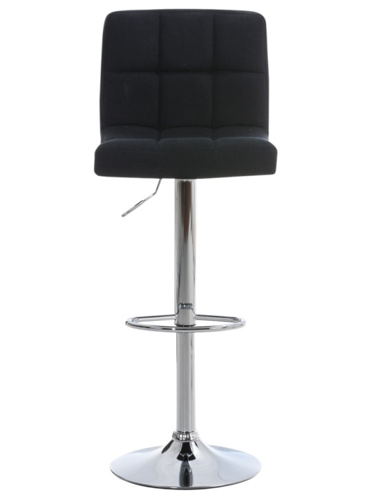 Set van 2 barkrukken Peru FABRIC C, zwart