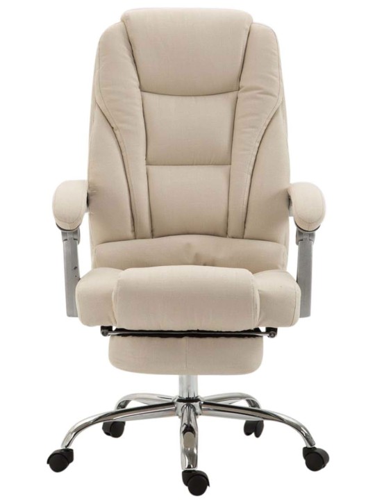Bureaustoel Pacific stof, crème