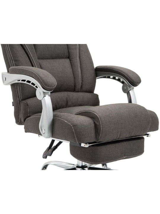 Bureaustoel Pacific stof, donkergrijs