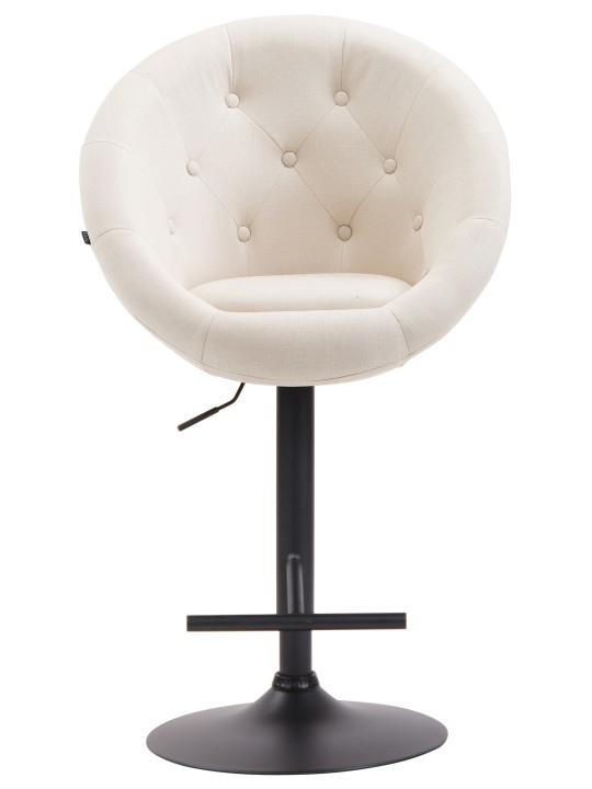 Barkruk London V2 stof, crème