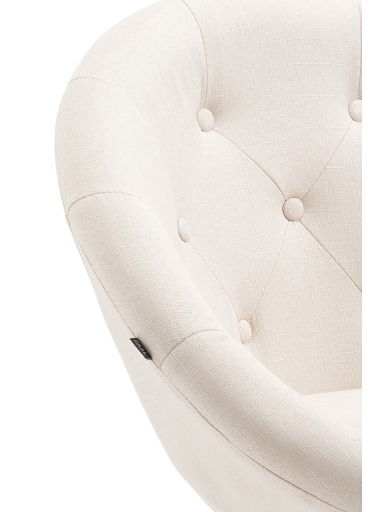 Barkruk London V2 stof, crème