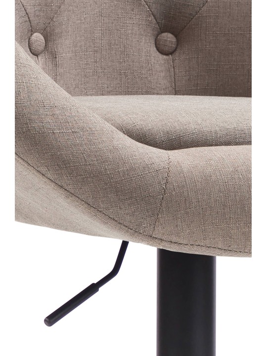 Barkruk London V2 stof, taupe