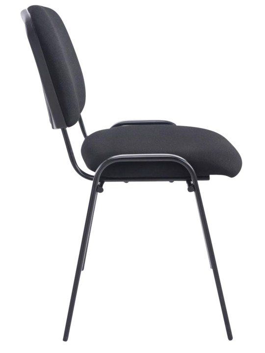 Set van 4 stoelen XL Ken stof, zwart Set van 4 stoelen XL Ken stof, zwart