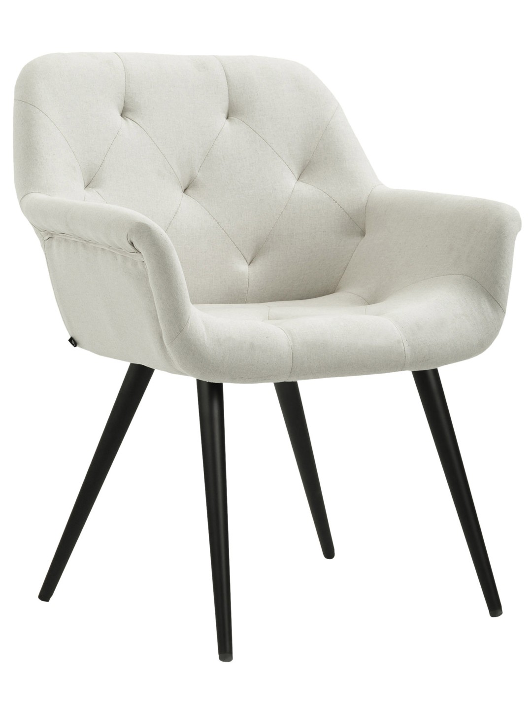 Eetkamerstoel Langford stof, beige