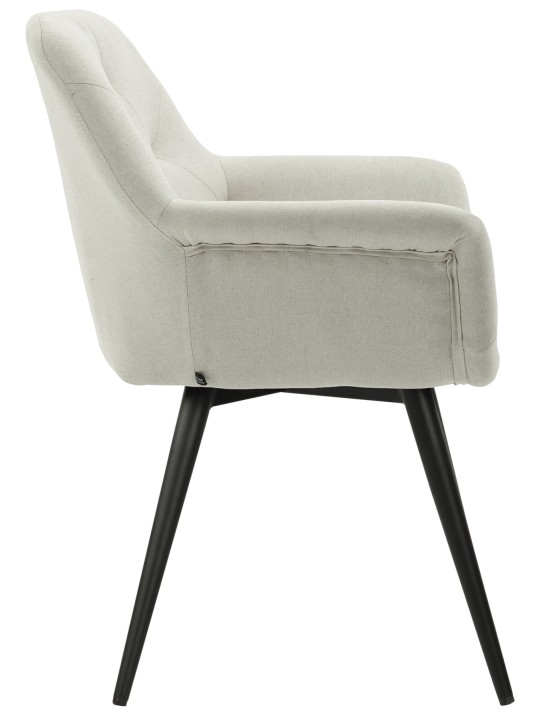 Eetkamerstoel Langford stof, beige