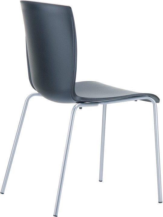 Set van 2 stoelen MIO, zwart