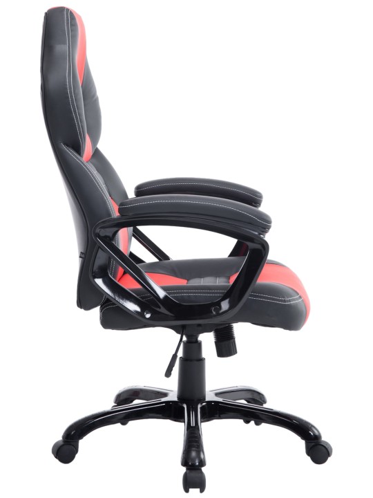Bureaustoel Pedro, zwart/rood