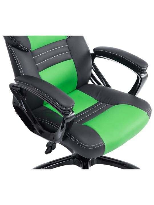 Bureaustoel Pedro, zwart/groen