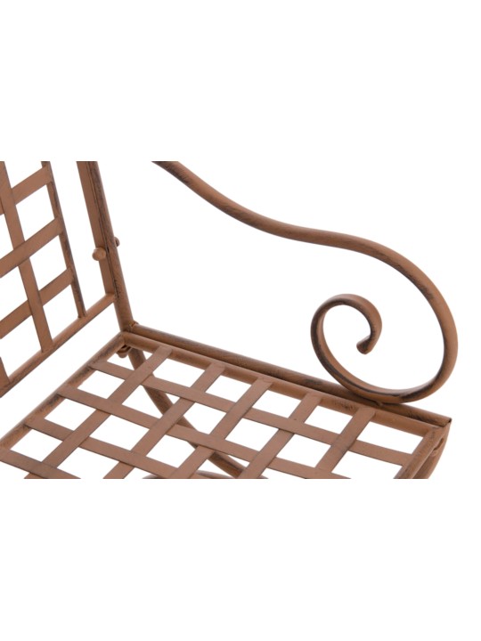 Set van 4 stoelen Lotta, antiek bruin