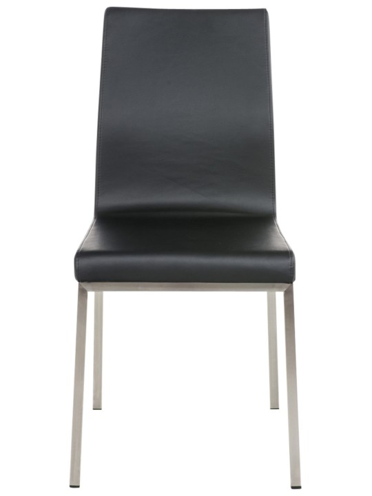 Set van 2 eetkamerstoelen Colmar, zwart