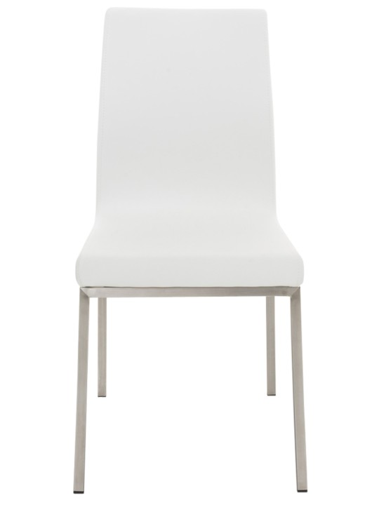 Set van 2 eetkamerstoelen Colmar, wit