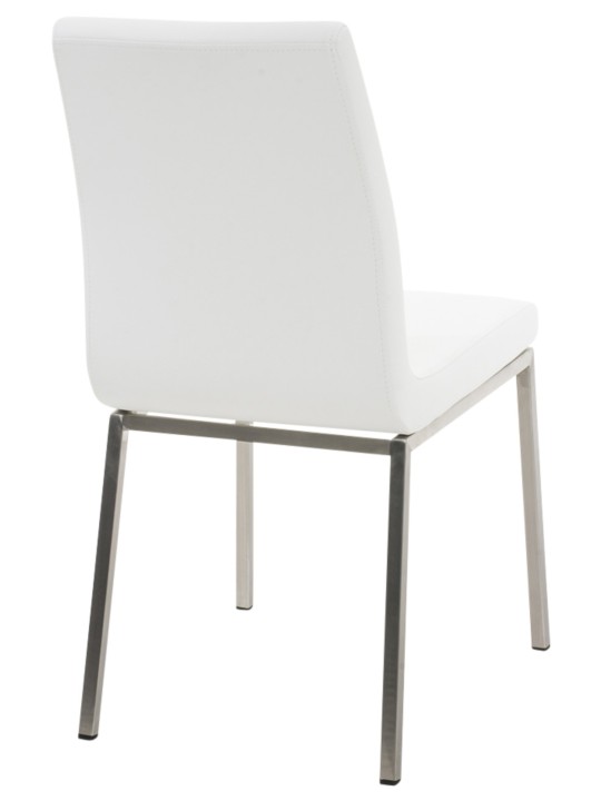 Set van 2 eetkamerstoelen Colmar, wit