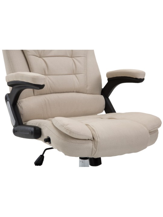 Bureaustoel Thor stof, crème