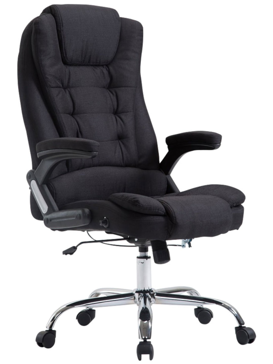 Bureaustoel Thor stof, zwart