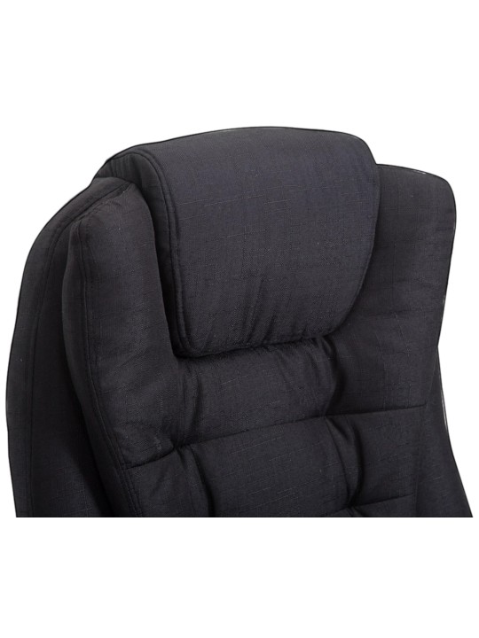 Bureaustoel Thor stof, zwart