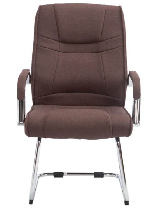 Set van 2 stoelen Attila stof, bruin Set van 2 stoelen Attila stof, bruin