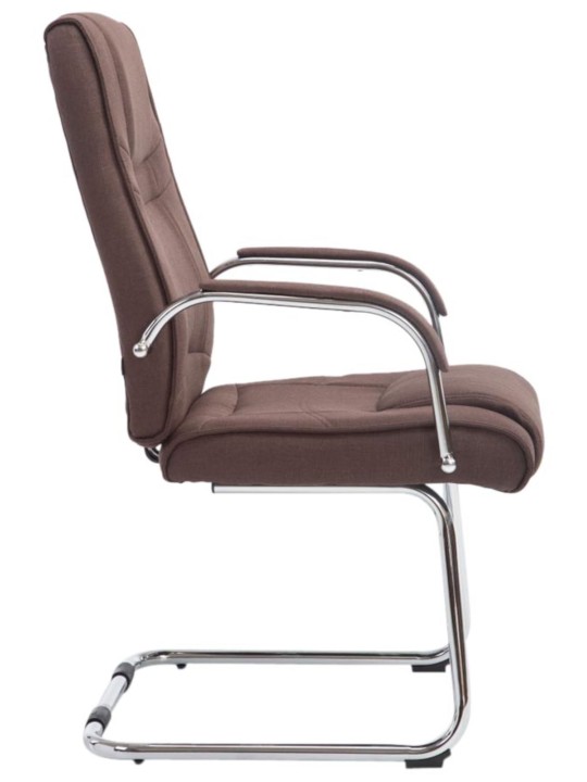 Set van 2 stoelen Attila stof, bruin Set van 2 stoelen Attila stof, bruin