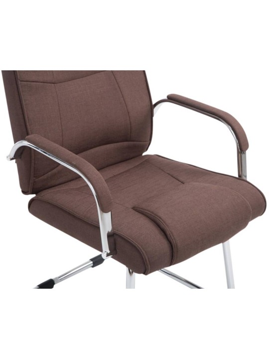 Set van 2 stoelen Attila stof, bruin Set van 2 stoelen Attila stof, bruin