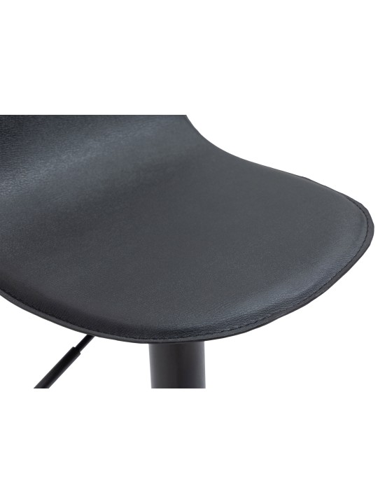 Set van 2 barkrukken Lana V2, zwart