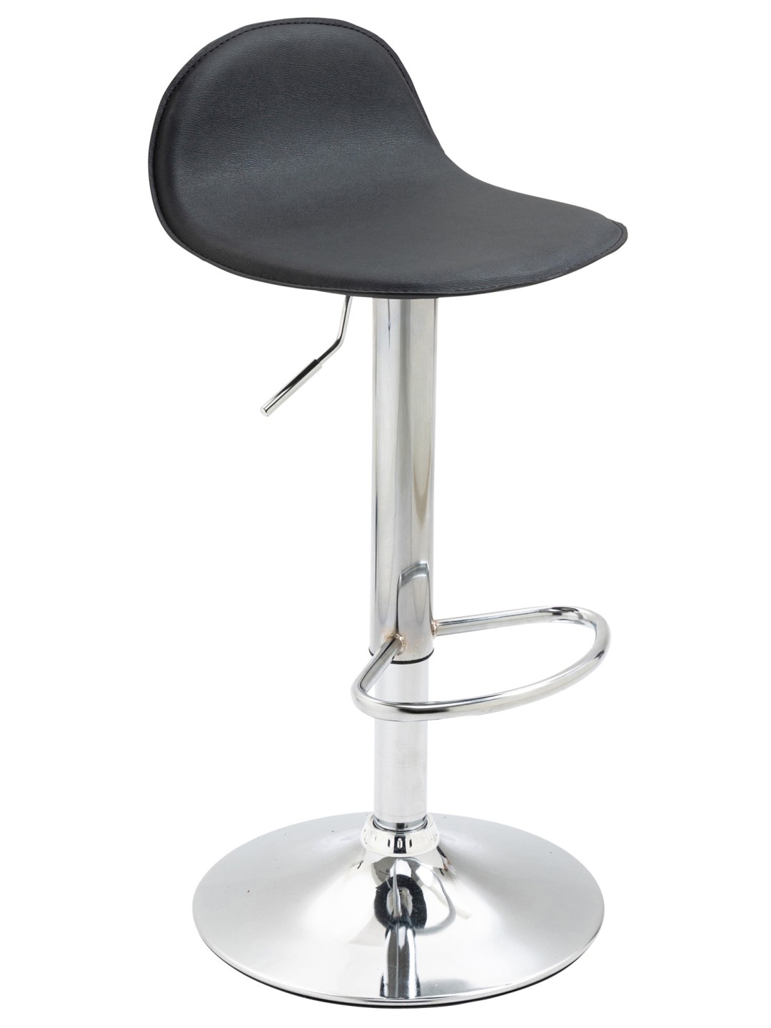 Set van 2 barkrukken Lana V2 chroom, zwart