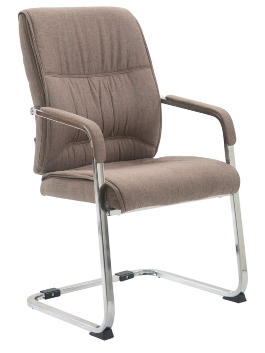 Set van 2 sledestoelen XL Anubis stof, taupe Set van 2 sledestoelen XL Anubis stof, taupe