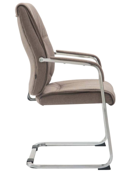 Set van 2 sledestoelen XL Anubis stof, taupe Set van 2 sledestoelen XL Anubis stof, taupe