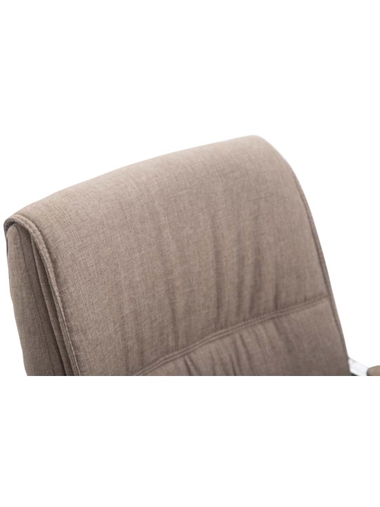 Set van 2 sledestoelen XL Anubis stof, taupe Set van 2 sledestoelen XL Anubis stof, taupe