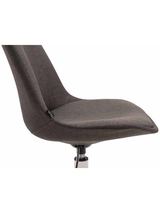 Set van 4 stoelen Maverick W stof, donkergrijs