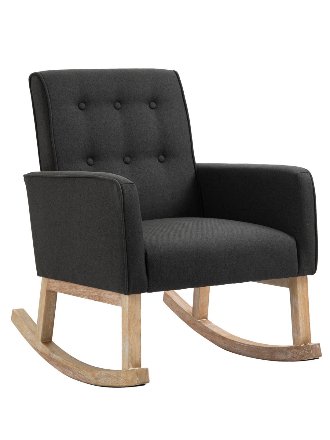 Schommelstoel Dream stof, donkergrijs