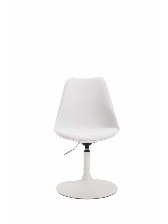 Set van 4 eetkamerstoelen Maverick W kunststof, wit