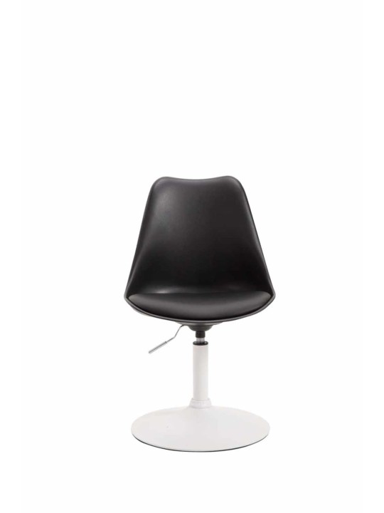 Set van 4 eetkamerstoelen Maverick W kunststof, zwart