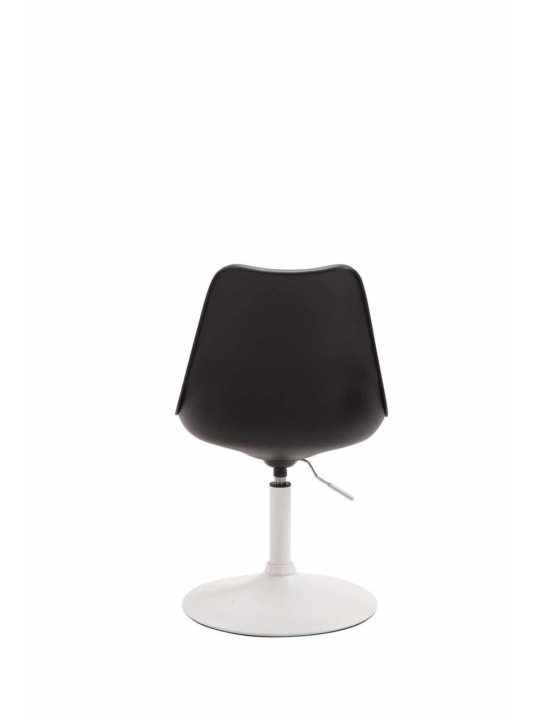 Set van 4 eetkamerstoelen Maverick W kunststof, zwart