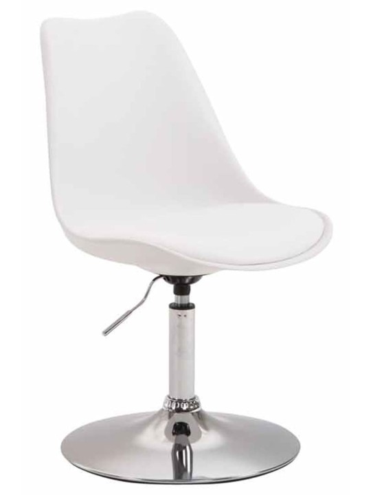Set van 4 eetkamerstoelen Maverick C kunststof, wit