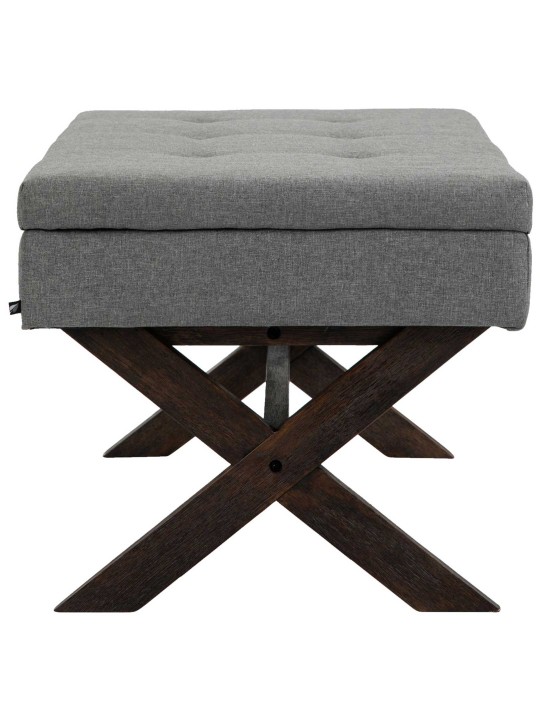 Bank Namaro stof antiek, grijs Bank Namaro stof antiek, grijs