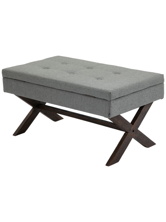 Bank Namaro stof antiek, grijs Bank Namaro stof antiek, grijs