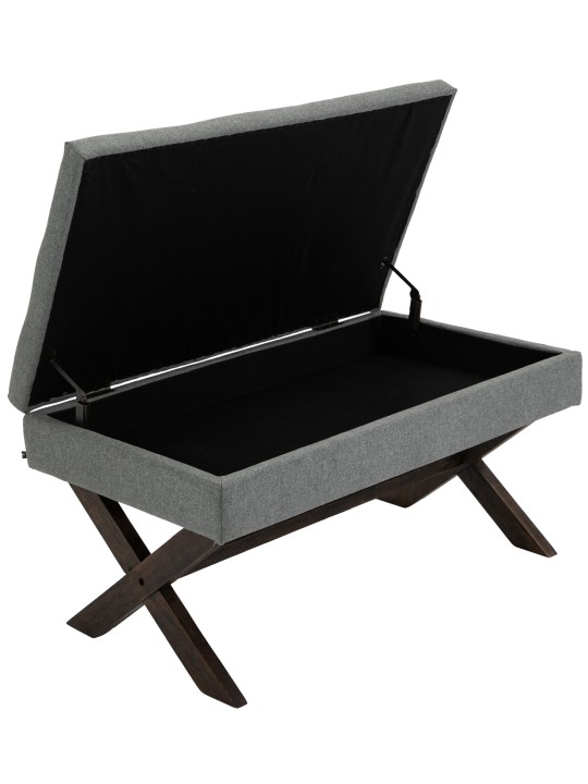 Bank Namaro stof antiek, grijs Bank Namaro stof antiek, grijs