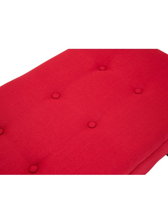 Bank Namaro stof antiek, rood Bank Namaro stof antiek, rood