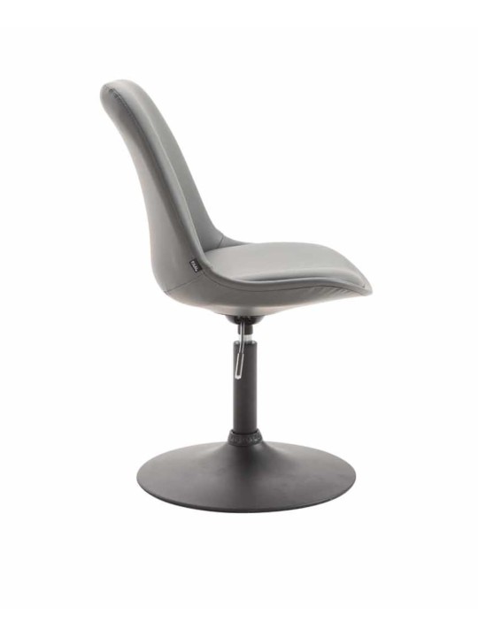 Set van 4 eetkamerstoelen Maverick B kunstleer, grijs